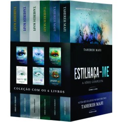 Kit completo da Série Estilhaça-me, composto pelos 06 volumes da série